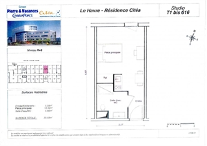 t1 à la vente -   80110  MOREUIL, surface 23 m2 vente t1 - UBI430589657